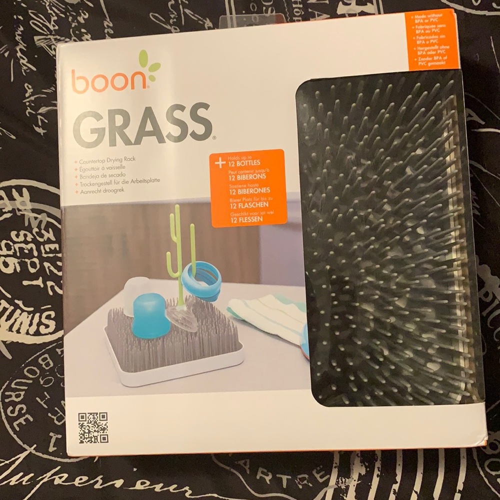 Boon grass drying rack